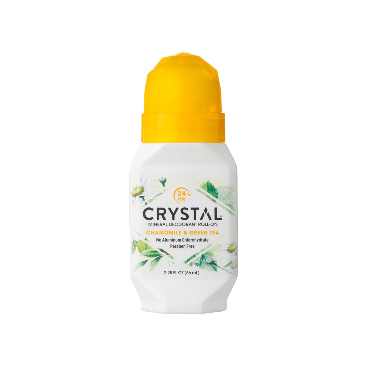 Buy Crystal Mineral Deodorant Roll On Chamomile & Green Tea Online