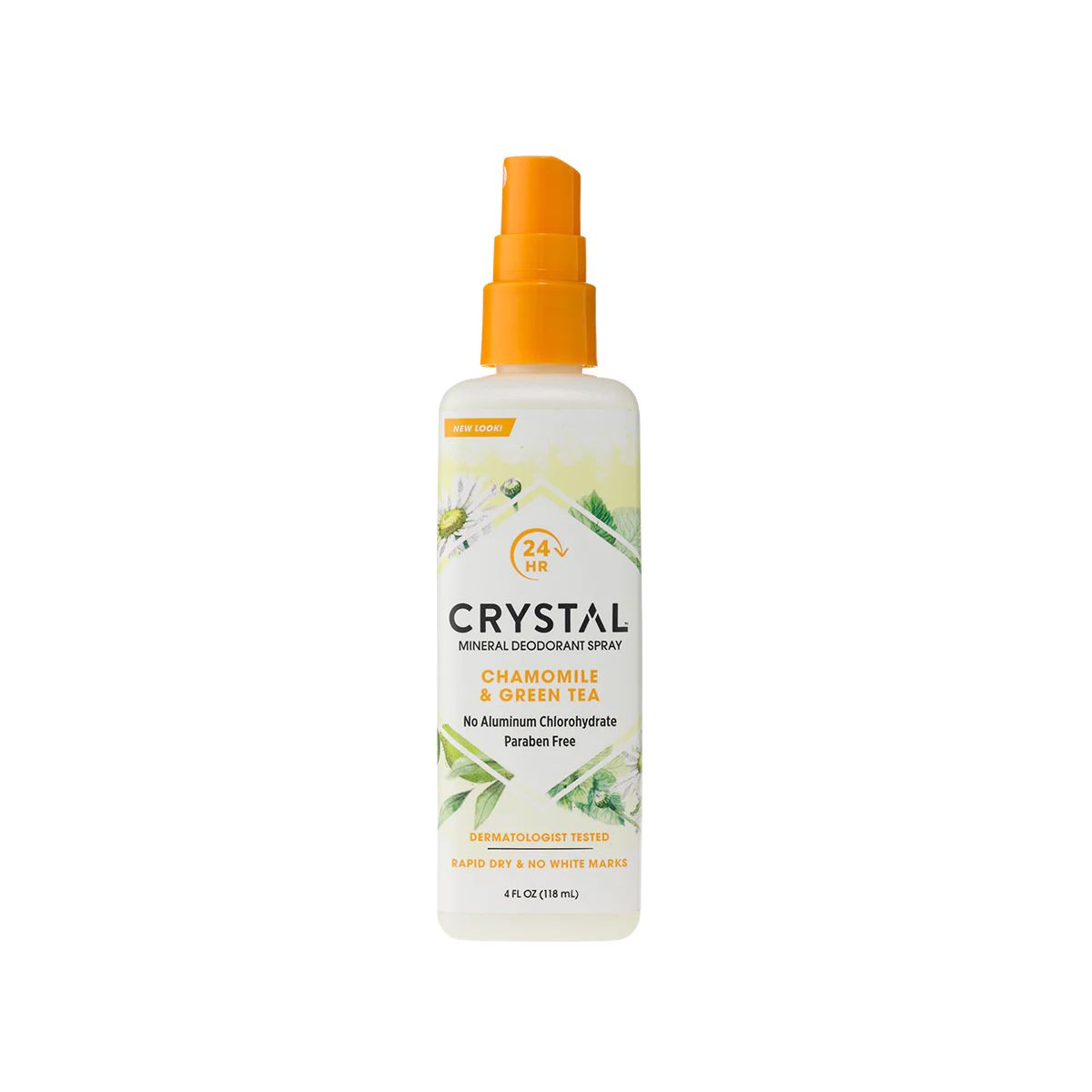 Buy Crystal Mineral Deodorant Spray Chamomile & Green Tea Online