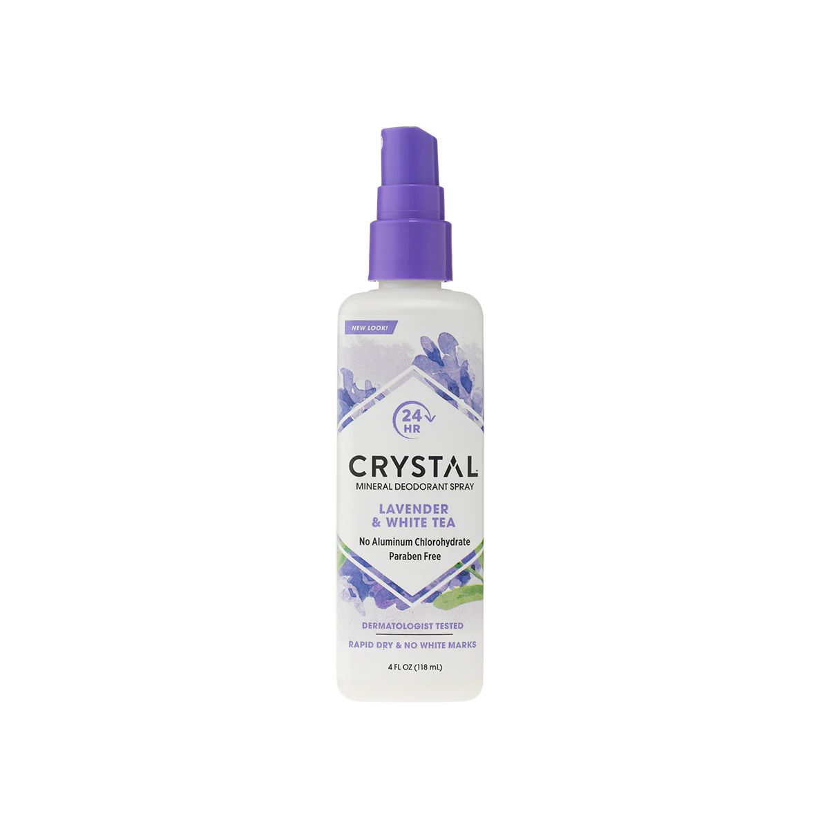 Buy Crystal Mineral Deodorant Spray Lavender & White Tea Online