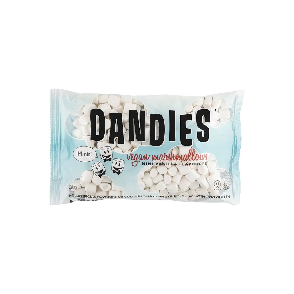 Buy Dandies Vegan Vanilla Mini Marshmallows 283g Online