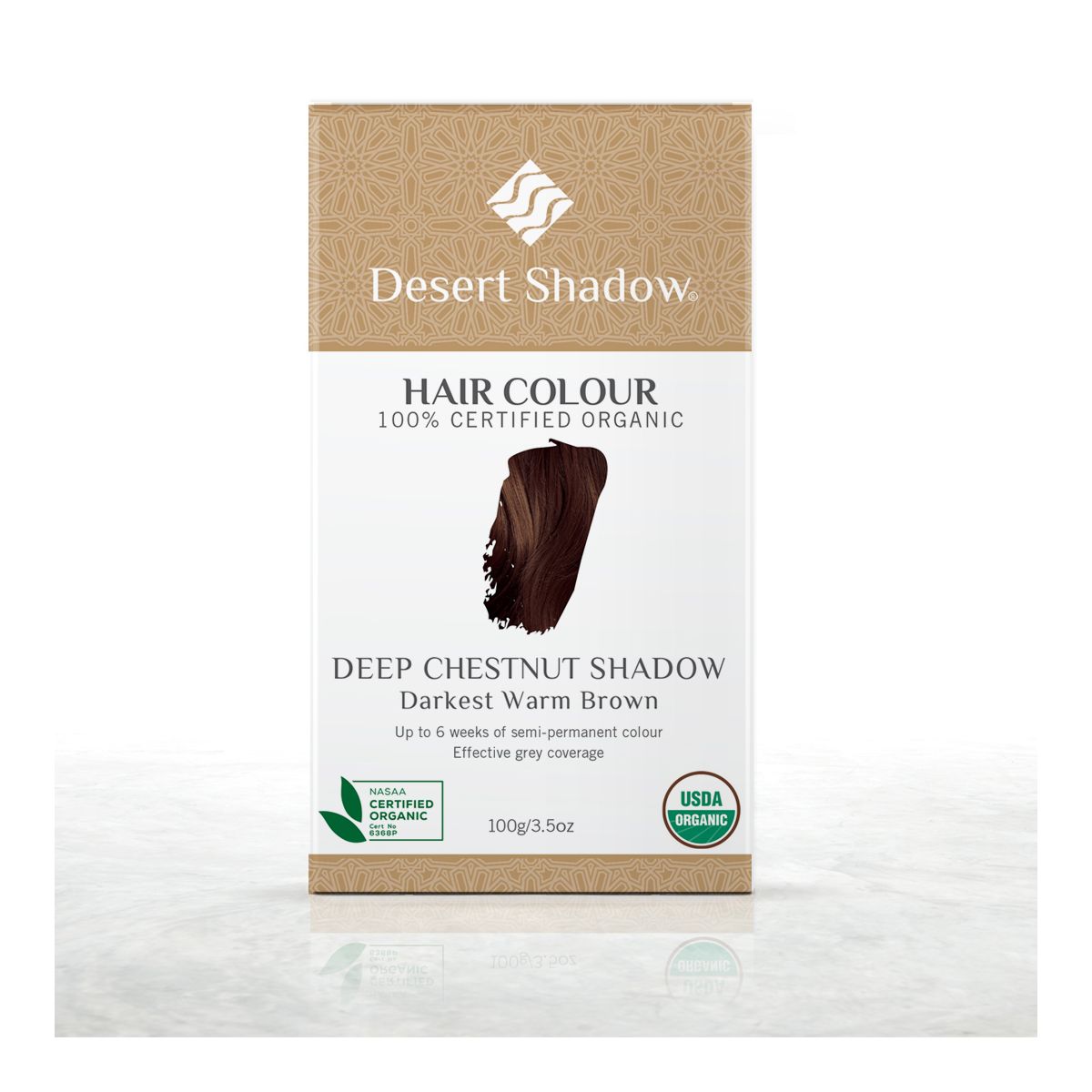 Buy Desert Shadow Hair Colour Deep Chestnut 100g Online