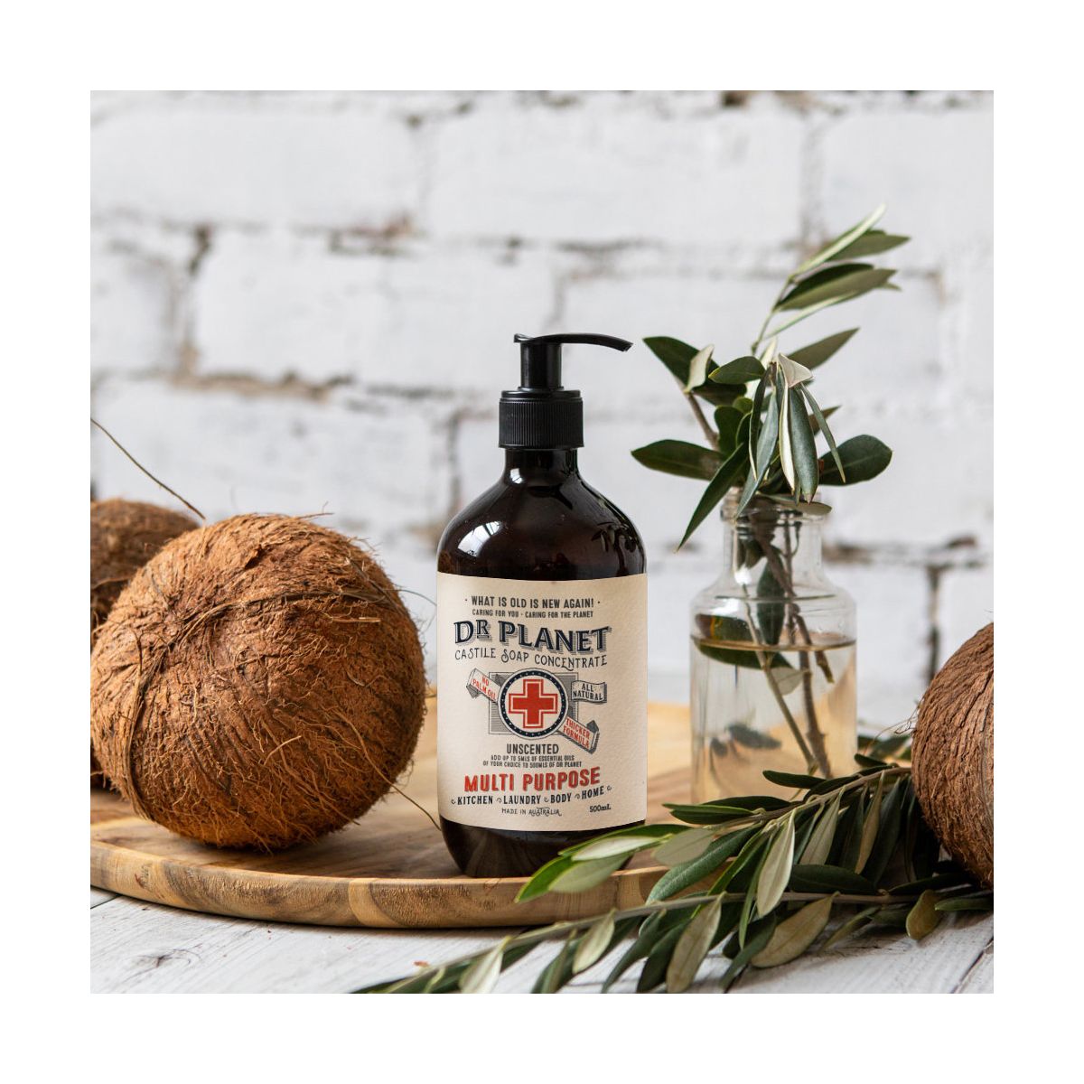 Buy Dr Planet Unscented Castile Soap 500ml