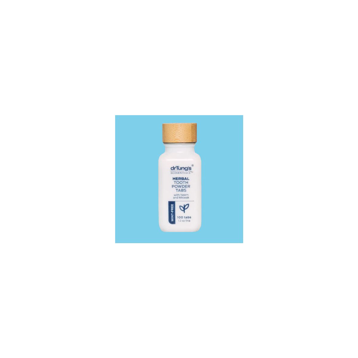 Buy Dr Tung's Herbal Tooth Powder Tabs 100 tablets Mint Free Online