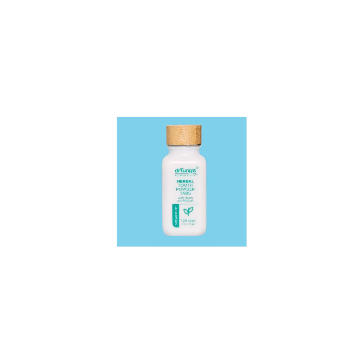 Buy Dr Tung's Herbal Tooth Powder Tabs 100 tablets Spearmint Online