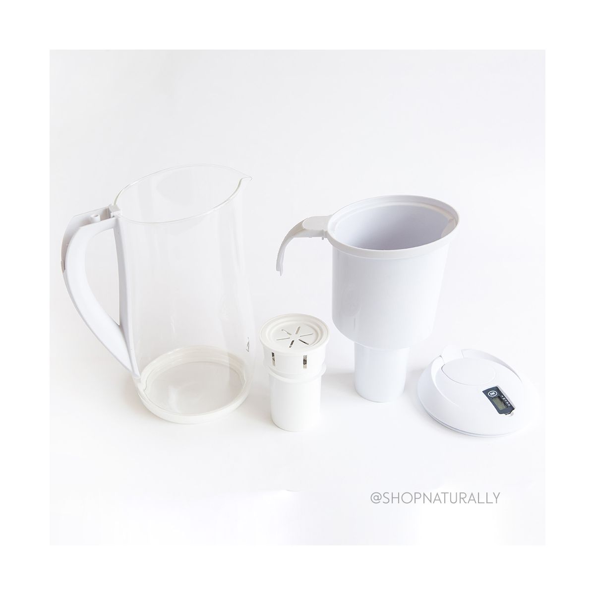 Eco Bud Gentoo Glass Water Filter Jug 1.5L