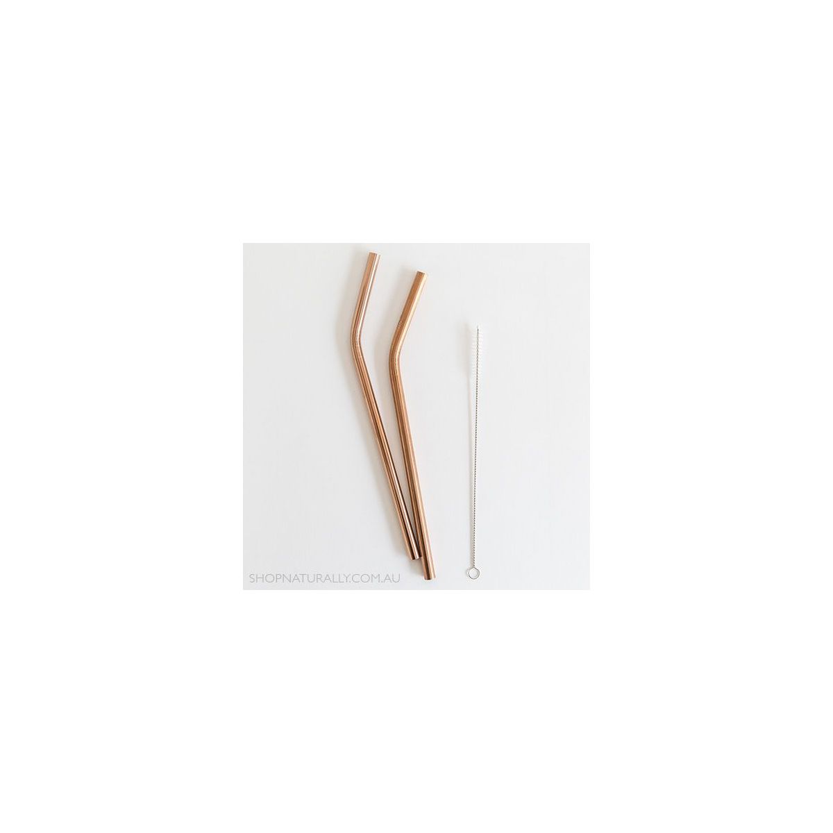 Buy Ever Eco Stainless Steel Straws Bent Rose Gold Online
