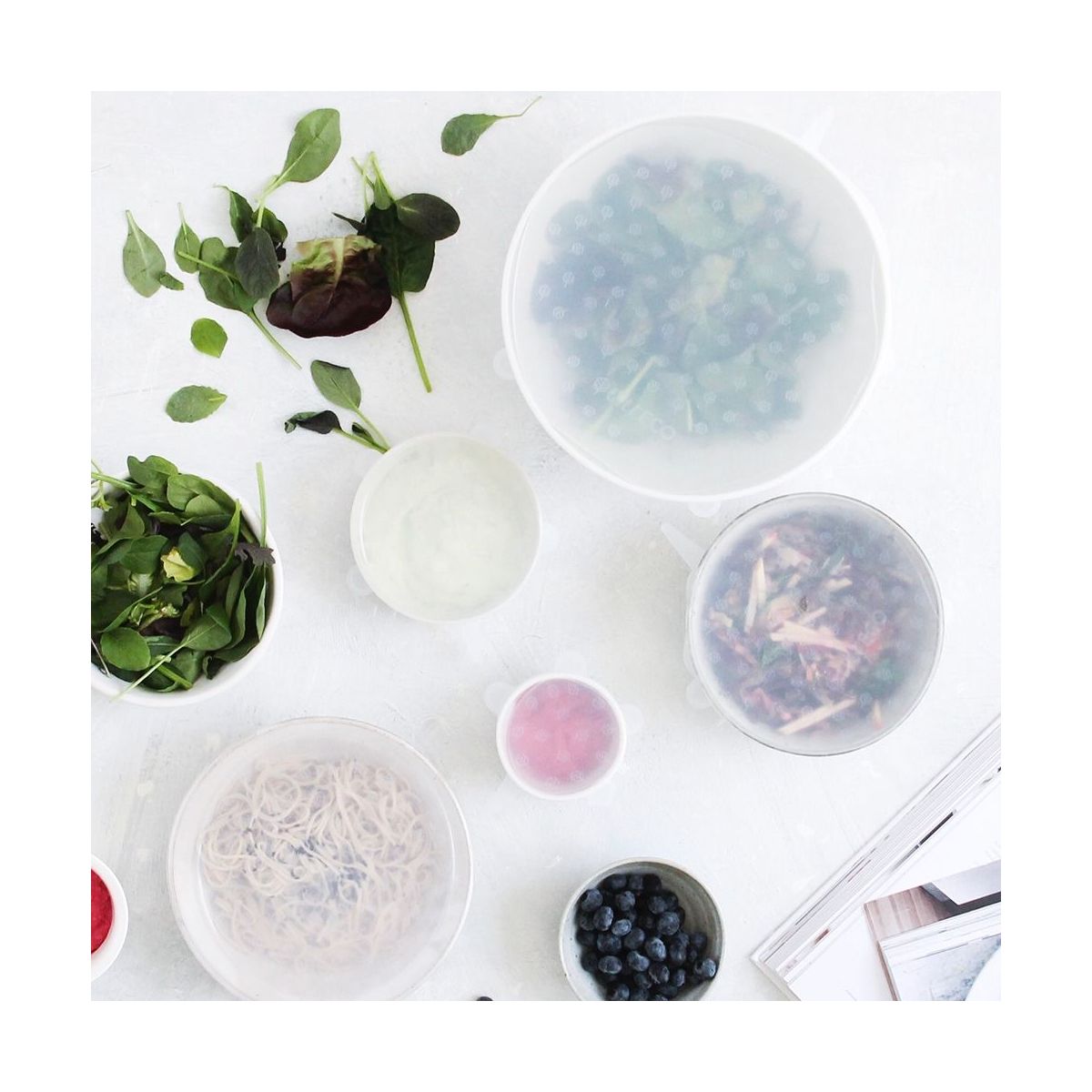 Ever Eco Silicone Food Cover 6 Pack