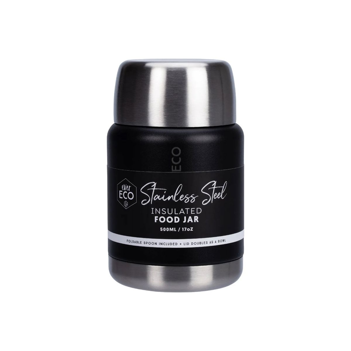 Buy Ever Eco Insulated Food Jar 500ml Onyx online