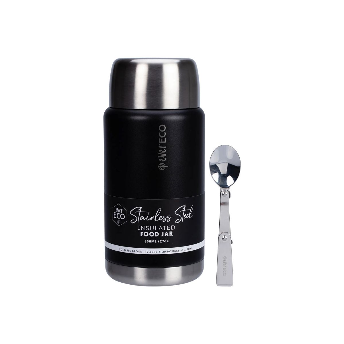 Buy Ever Eco Onyx 800ml insulated food jar online