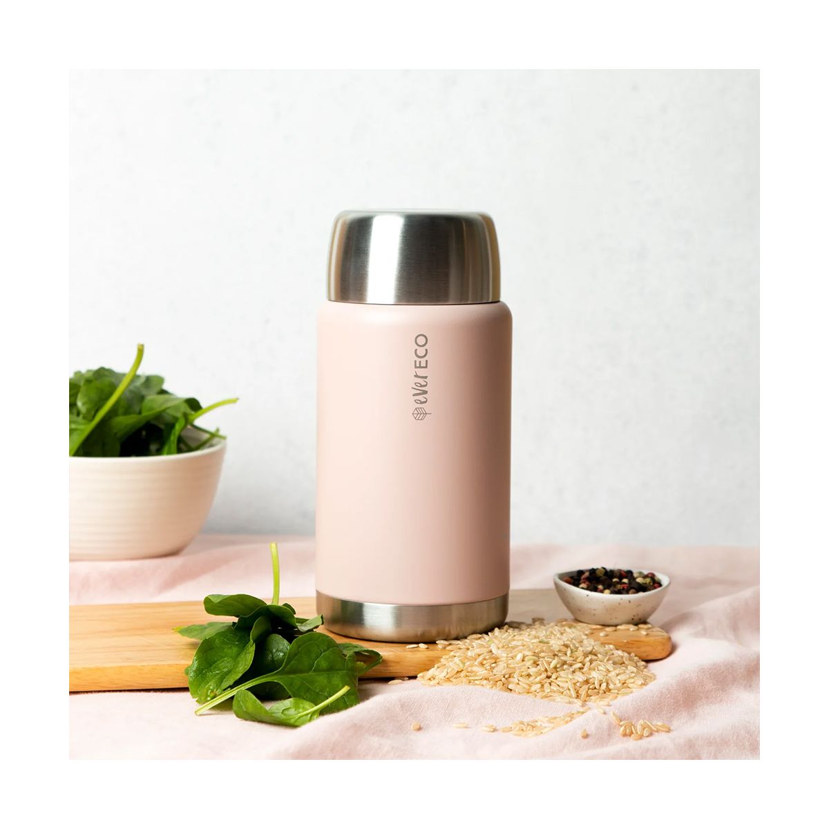 Buy Ever Eco 800ml Rose insulated food flask online