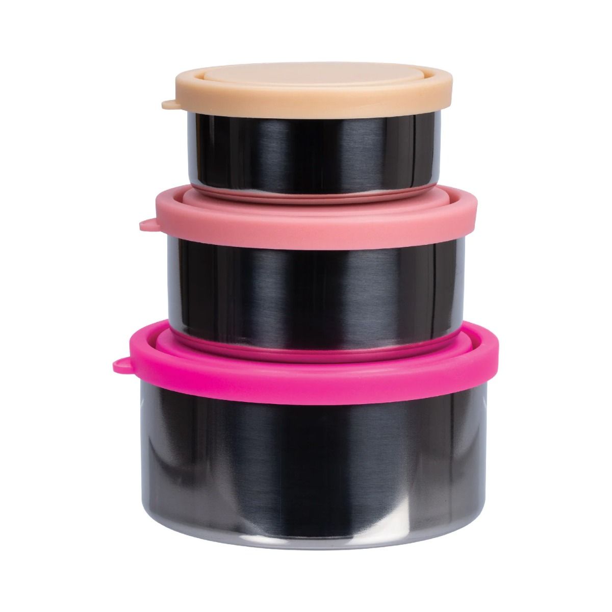 Ever Eco Nesting 3 pack stainless steel food containers