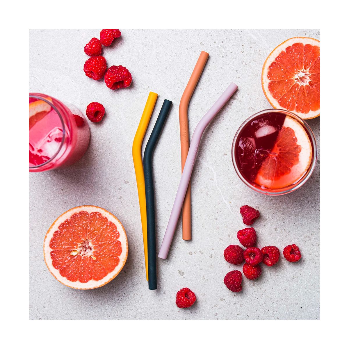 evereco-silicone-straws-4packbent