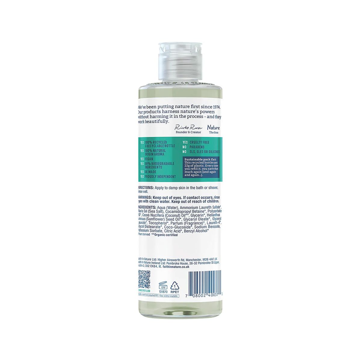 Faith In Nature Coconut Hydrating Body Wash 400ml
