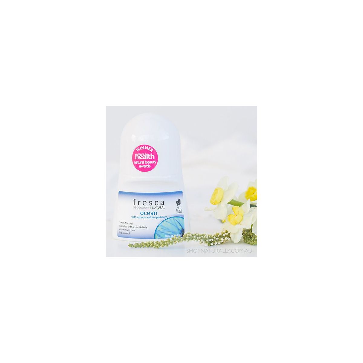Buy Fresca Natural Deodorant Roll-on Ocean Online