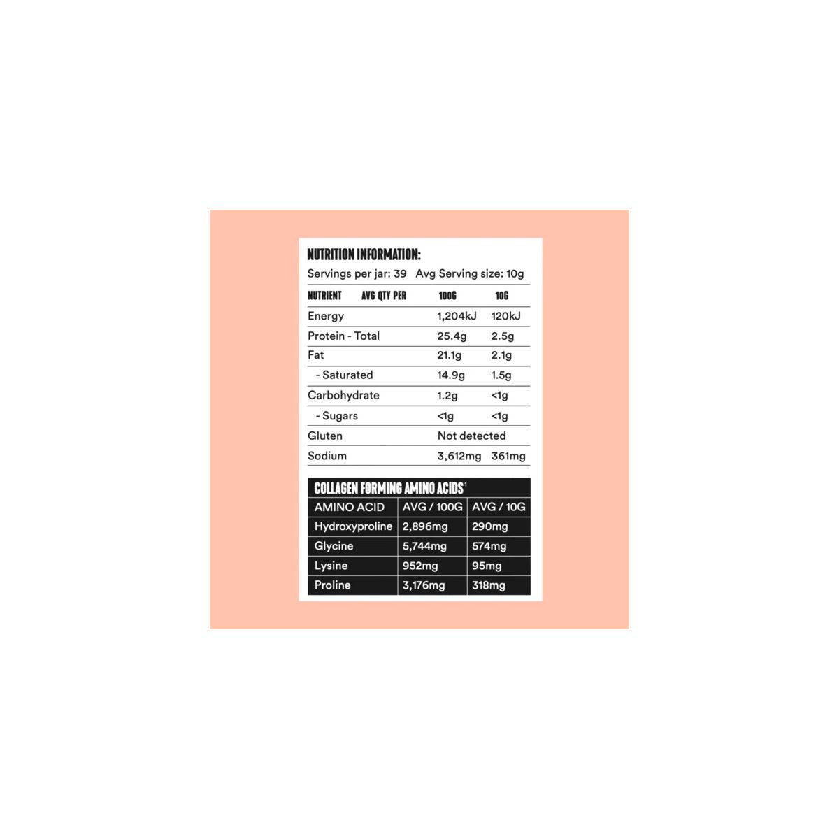 Gevity RX Bone Broth Body Glue Boost 390g