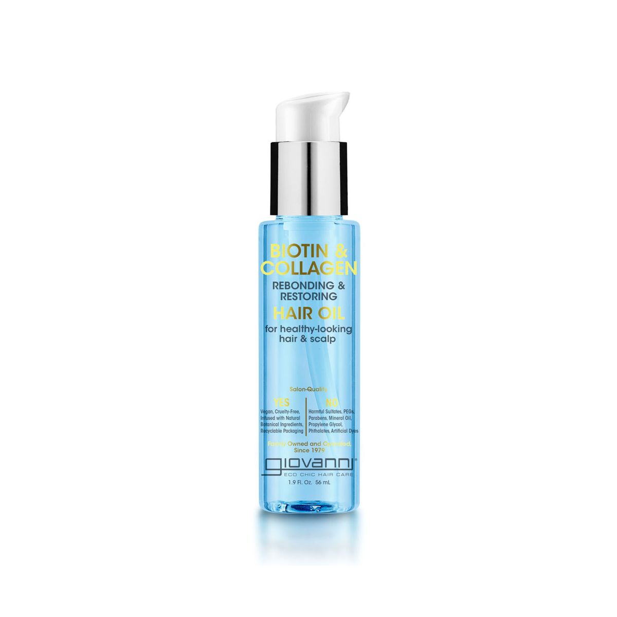 Buy Giovanni Biotin & Collagen Rebonding & Restoring Hair Oil 56ml Online