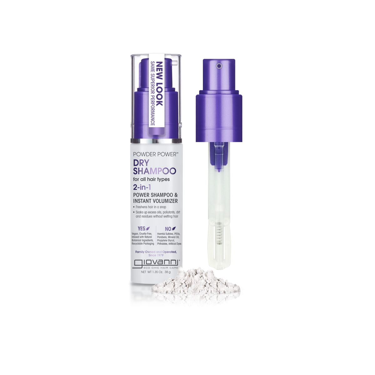 Giovanni Powder Power Dry Shampoo 38g