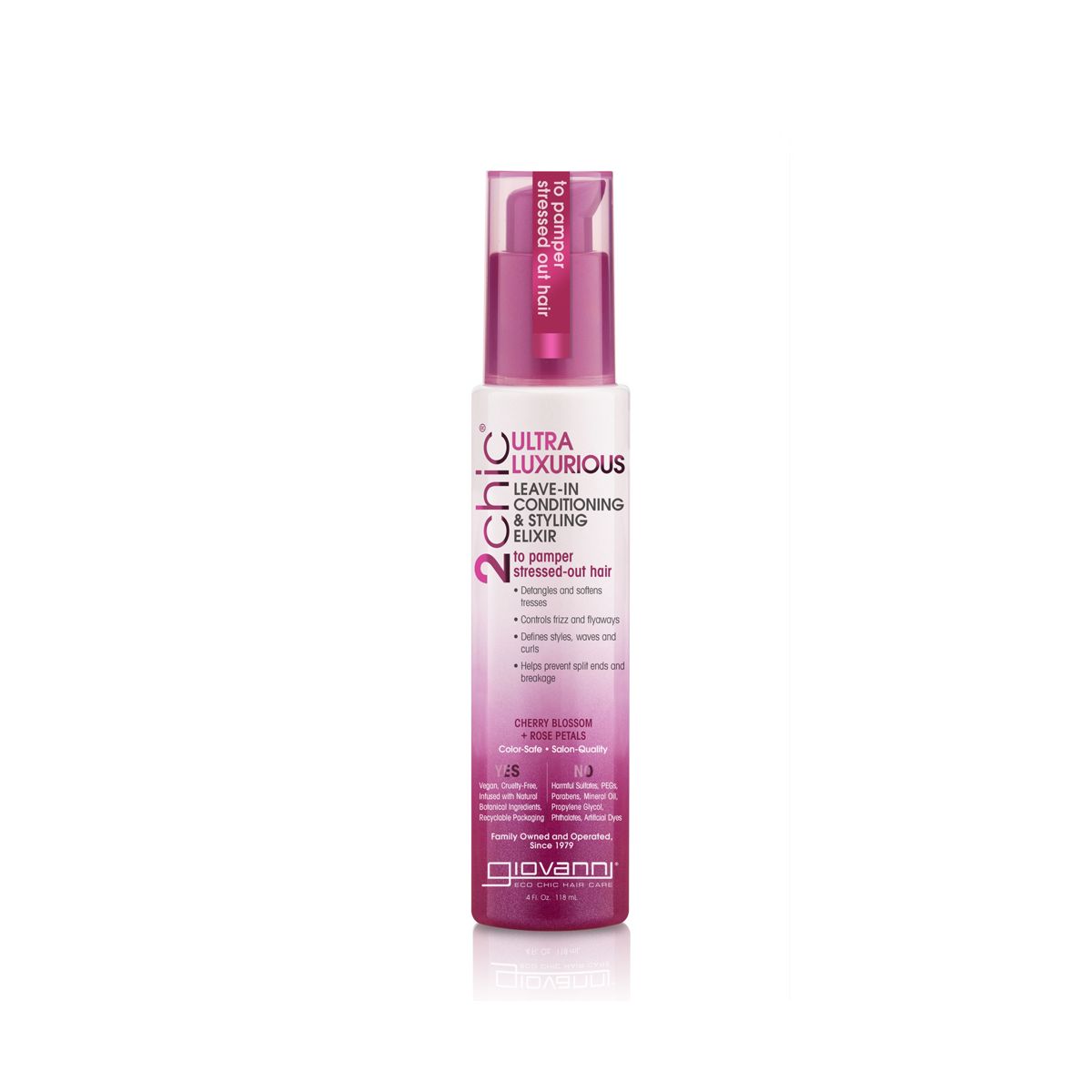 Buy Giovanni 2chic Ultra-Luxurious Leave-In Conditioning & Styling Elixir 118ml Online