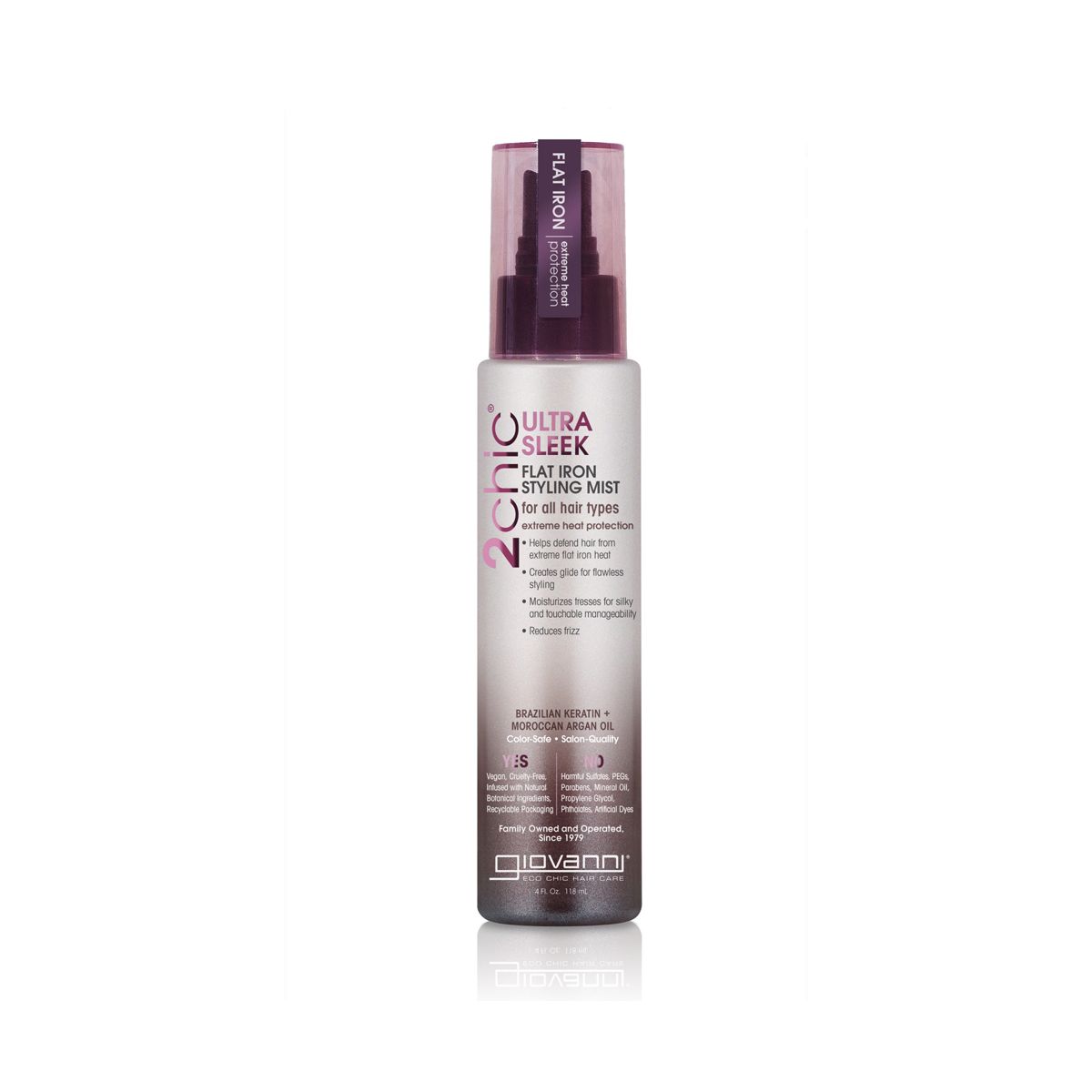 Buy Giovanni 2chic Ultra-Sleek Flat Iron Styling Mist 118ml ONline