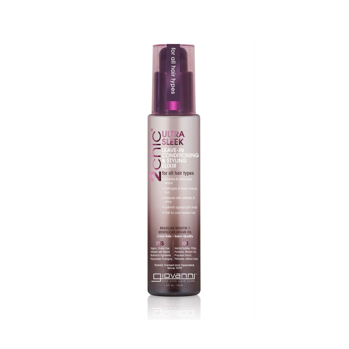 Buy Giovanni 2chic Ultra-Sleek Leave-In Conditioner 118ml Online