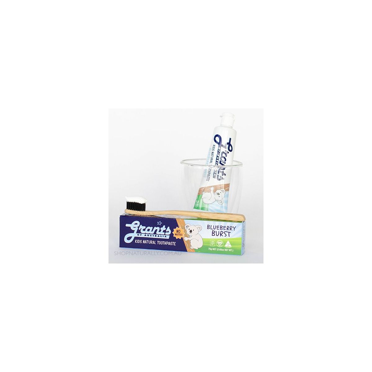 Buy Grants Kids Natural Toothpaste Blueberry Burst Online