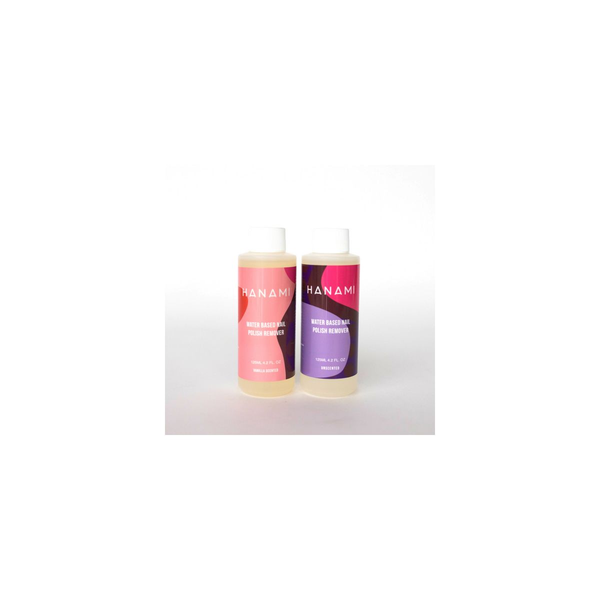 Hanami Water Based Nail Polish Remover Unscented 125ml
