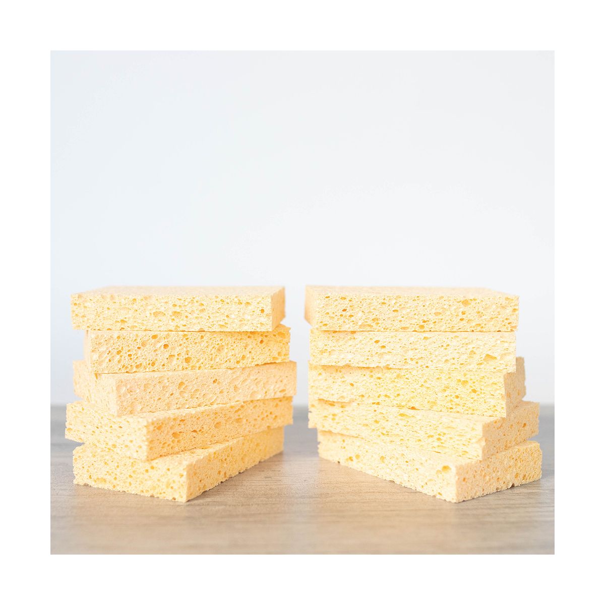 The Happy Sparrow Cellulose Kitchen Sponge 10 Pack