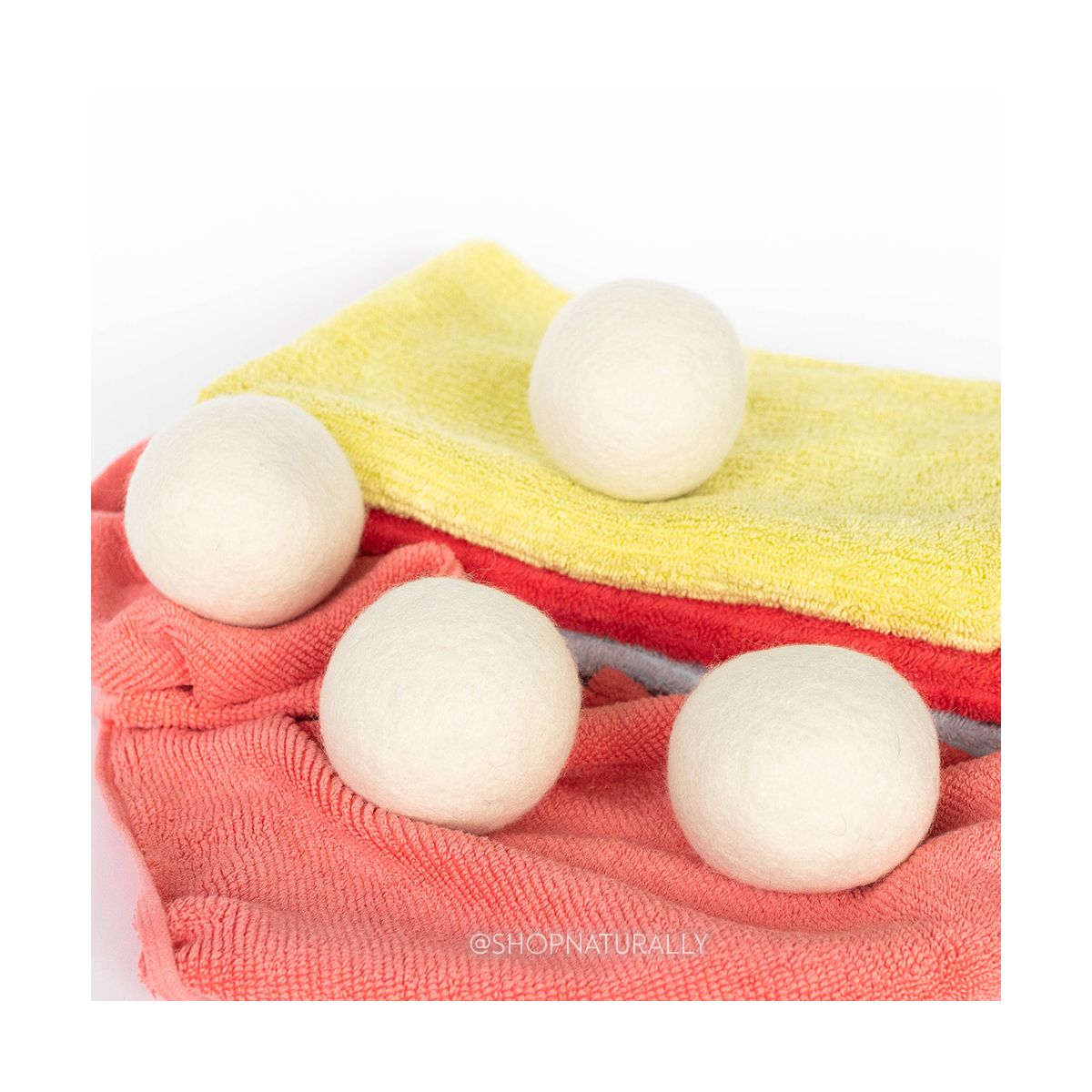 The Happy Sparrow Jumbo Wool Dryer Balls