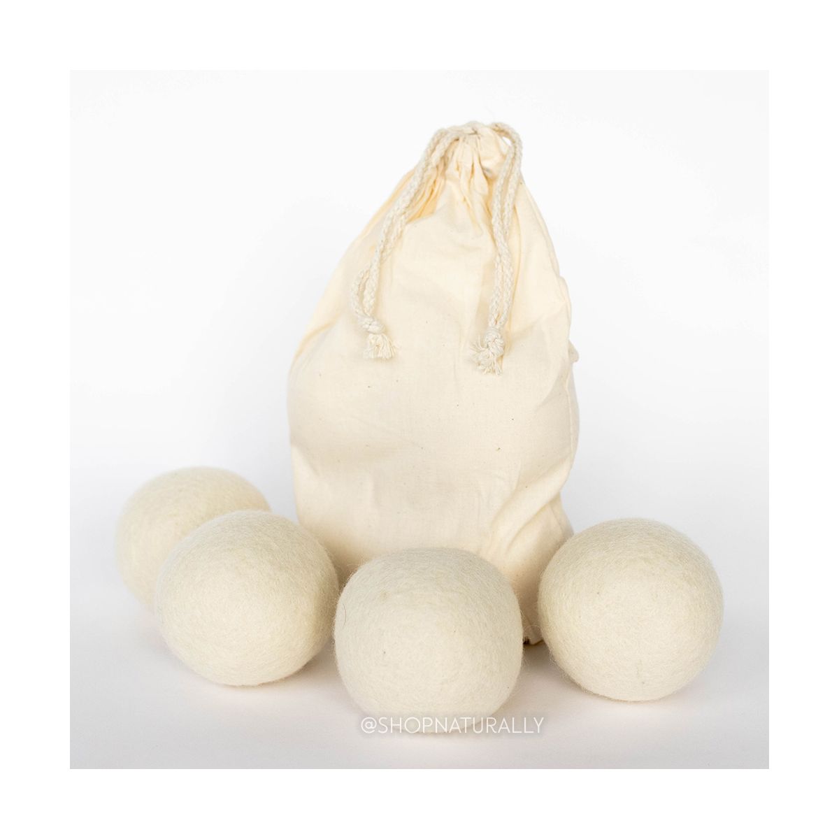 The Happy Sparrow Jumbo Wool Dryer Balls