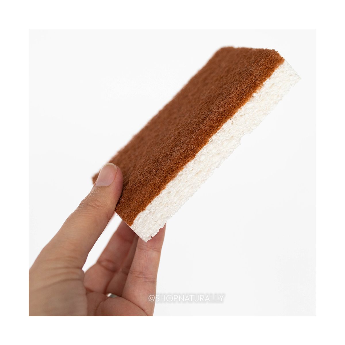 Buy The Happy Sparrow Coconut Scourer Sponge 5 pack online