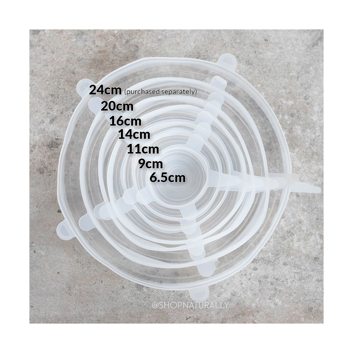 The Happy Sparrow Silicone Food Cover Set