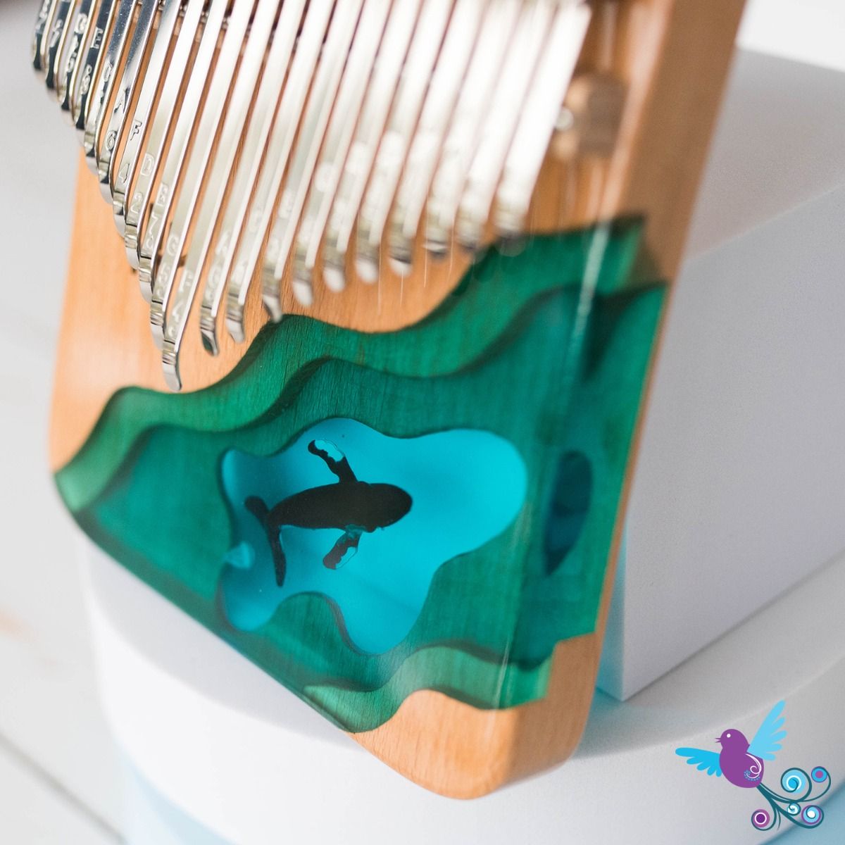 Hluru Kalimba 21 Key Whale in C Major