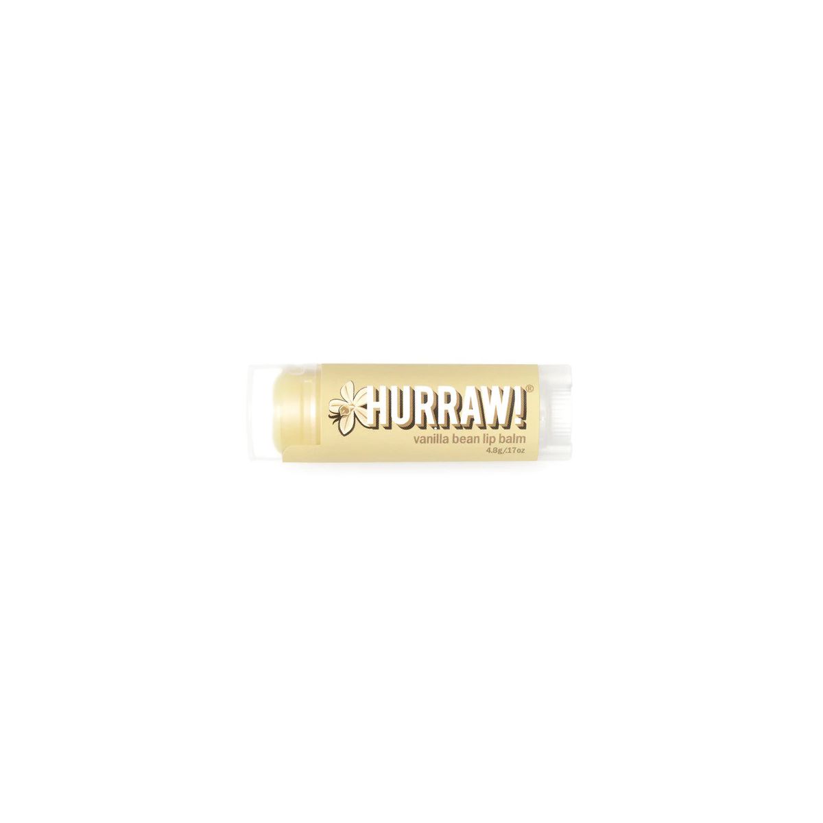 Hurraw! Lip Balm Vanilla Bean 4.3g