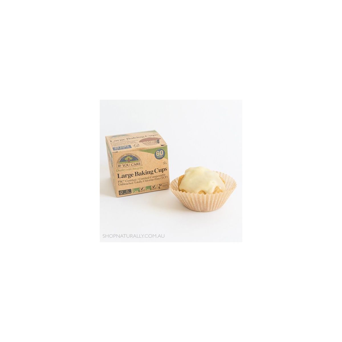 If You Care Unbleached Chlorine Free Baking Cups Large 60 Pack