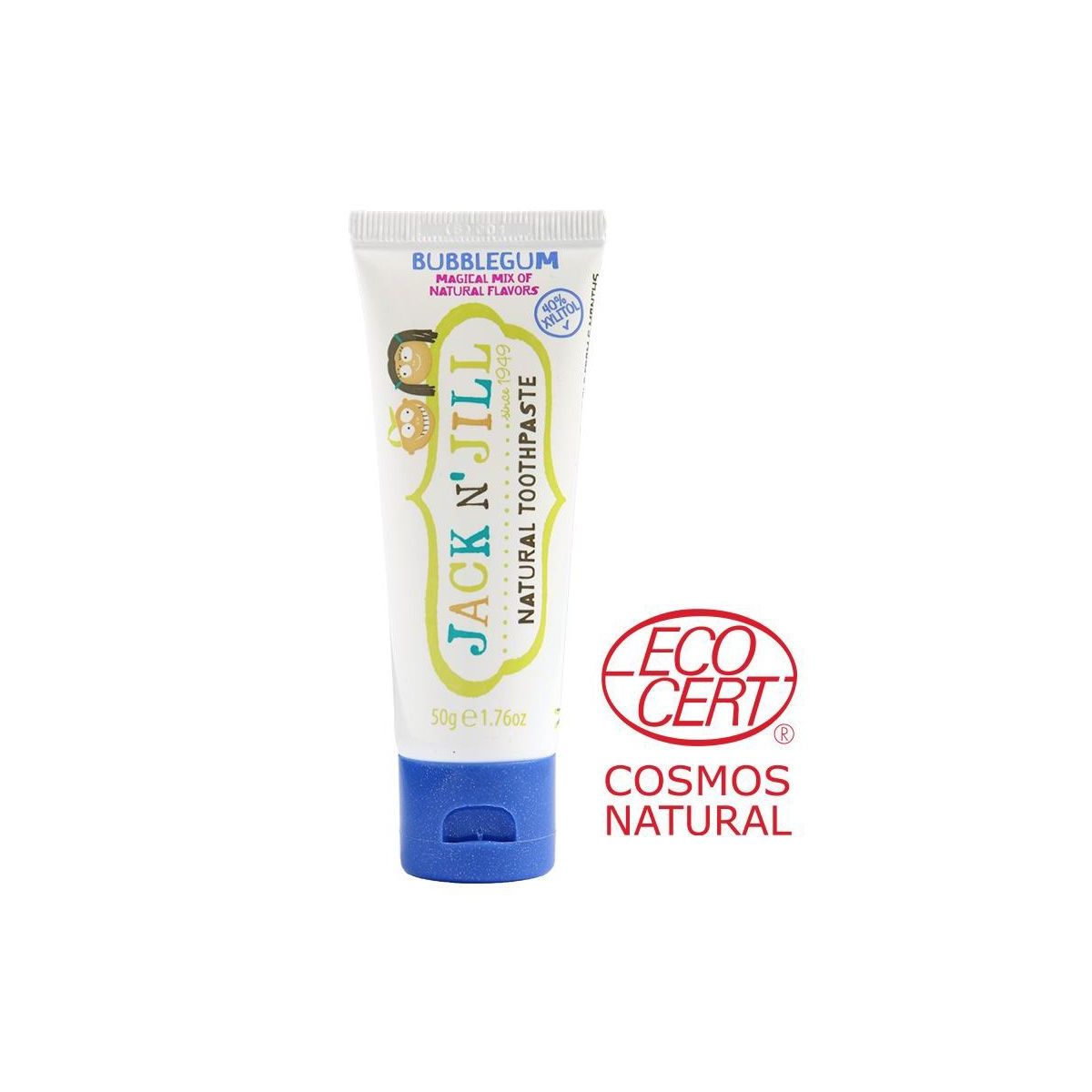 Buy Jack n Jill Kids Natural Toothpaste Bubblegum Online