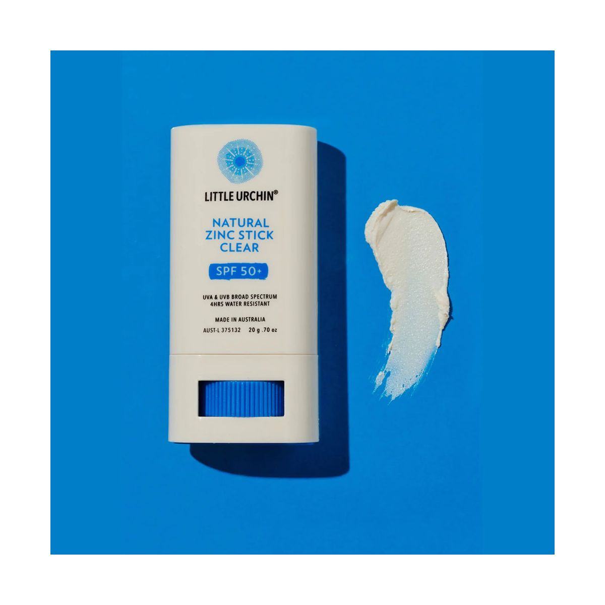 Little Urchin Natural Zinc Stick Clear SPF50+ 20g
