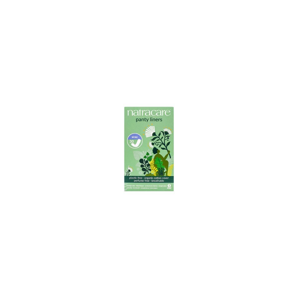 Buy Natracare Panty Liners Mini 30 Pack Online