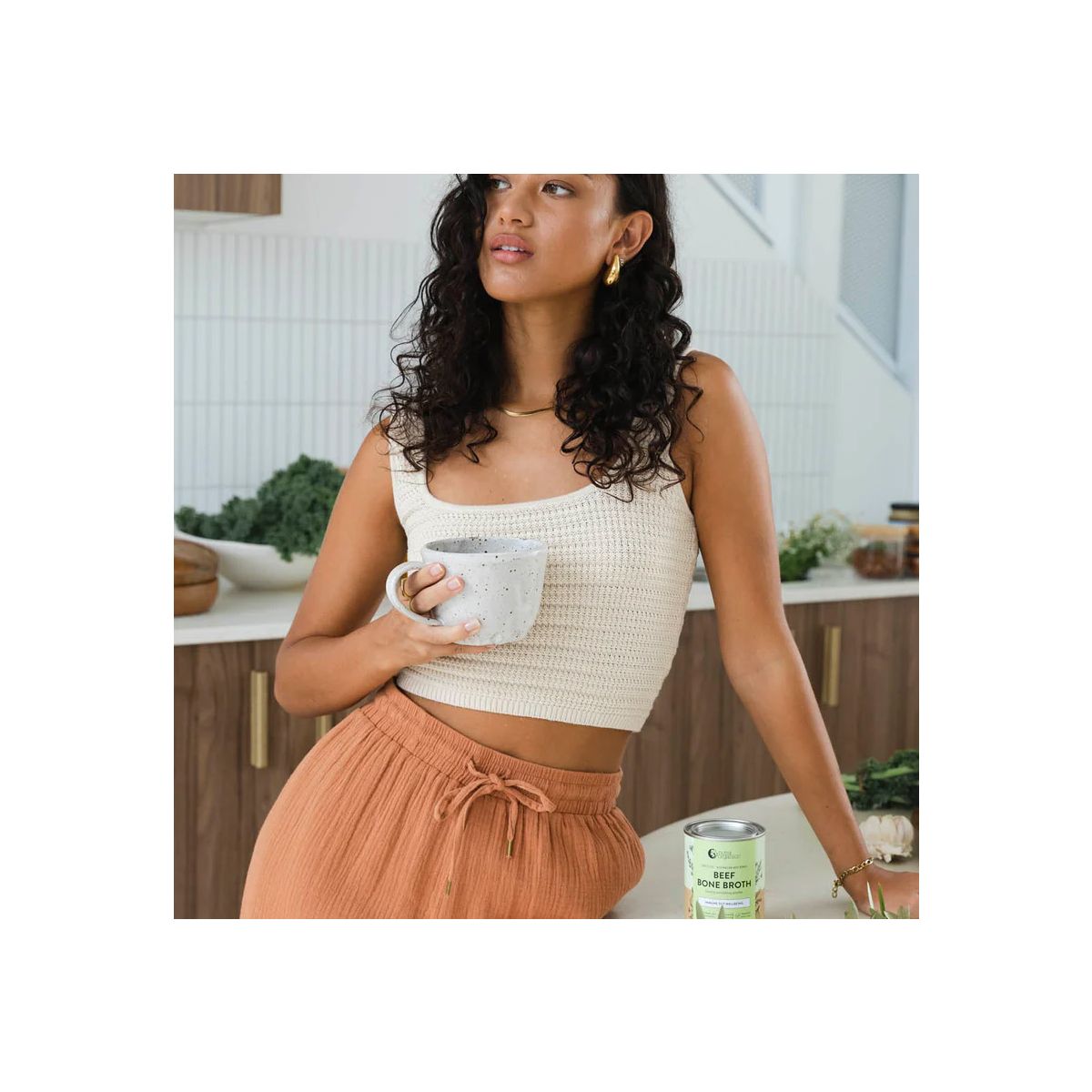 Nutra Organics Bone Broth Beef Powder Garden Herb 125g