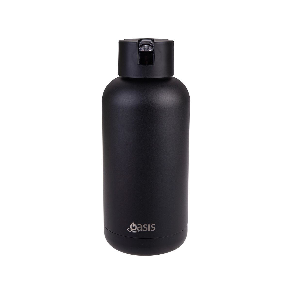 Buy Oasis Moda 1.5L black insulated water bottle