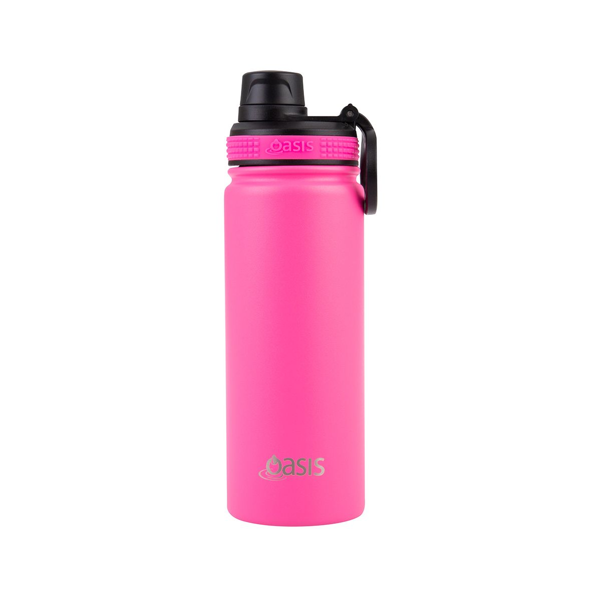 Buy Neon Pink Oasis 550ml Insulated Bottle