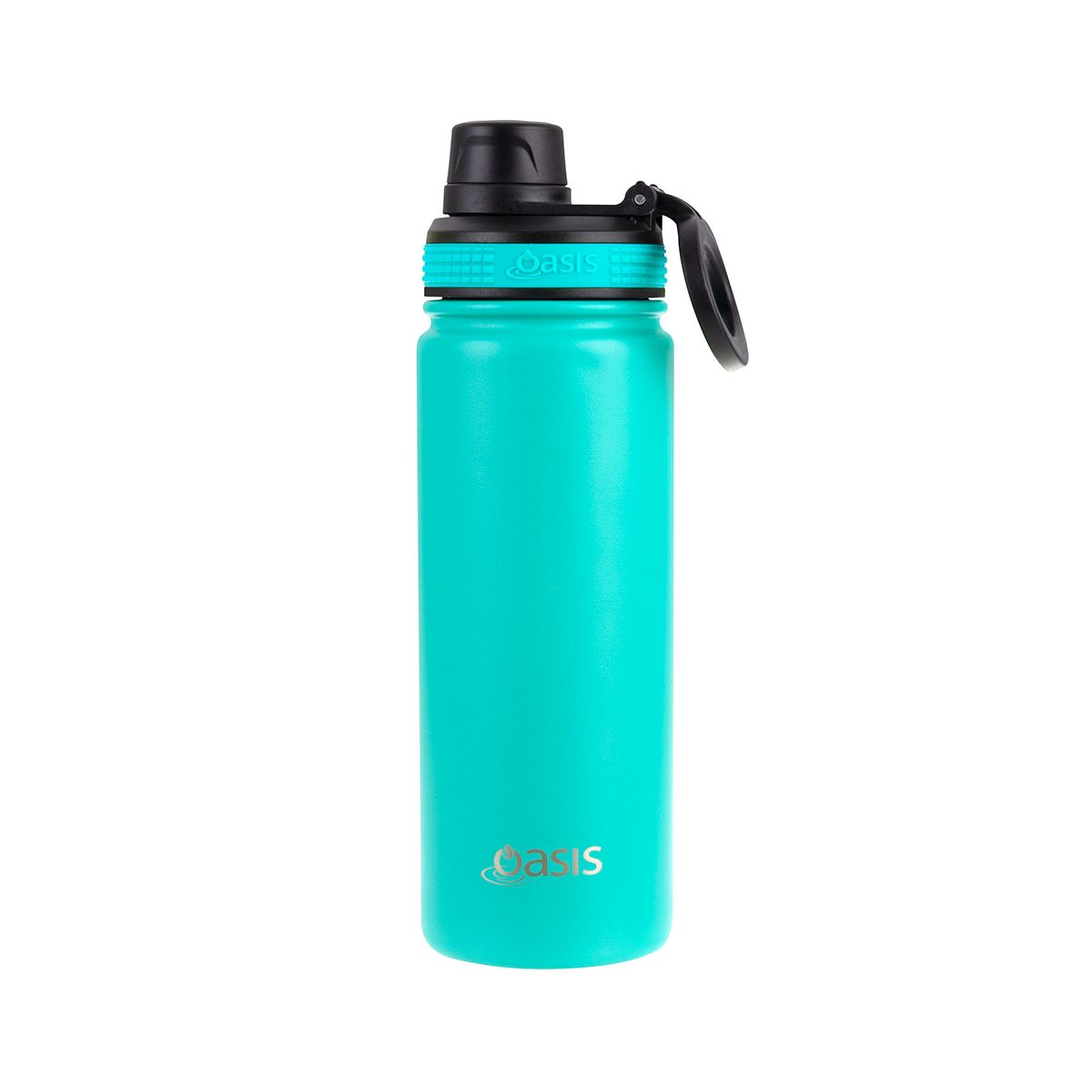 Buy Turquoise Oasis 550ml insulated bottle with screw lid