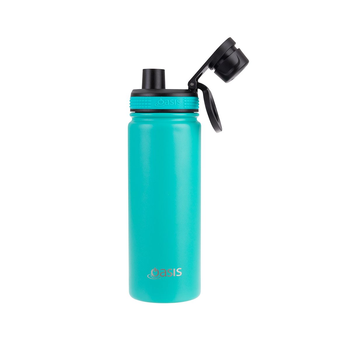 Buy Turquoise Oasis 550ml insulated bottle with screw lid