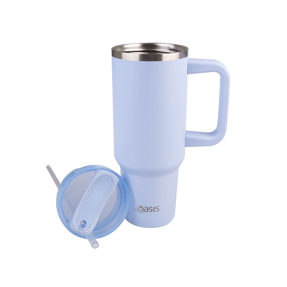 Oasis Insulated Tumbler with Straw Periwinkle 1.2L