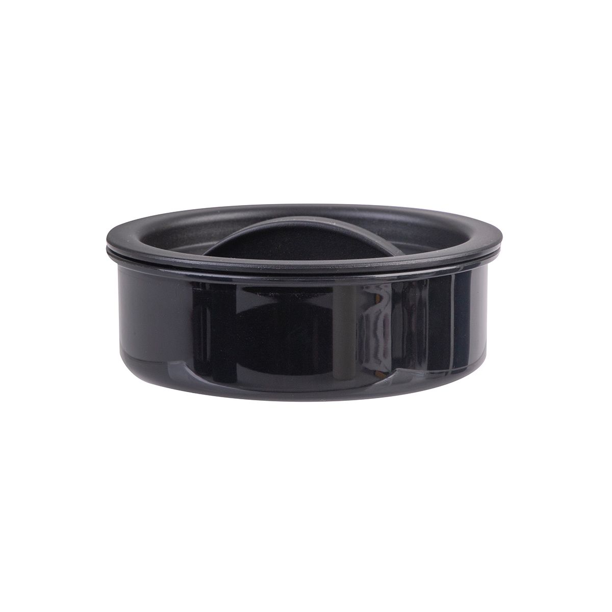 Oasis Stainless Steel Insulated Food Flask Black 480ml