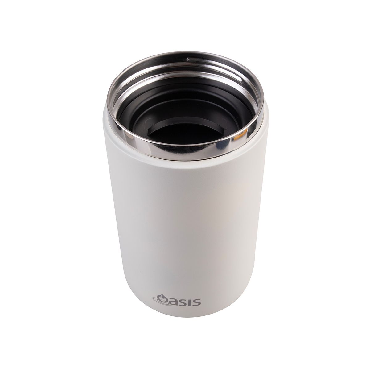 Oasis Stainless Steel Insulated Food Flask Alabaster 700ml