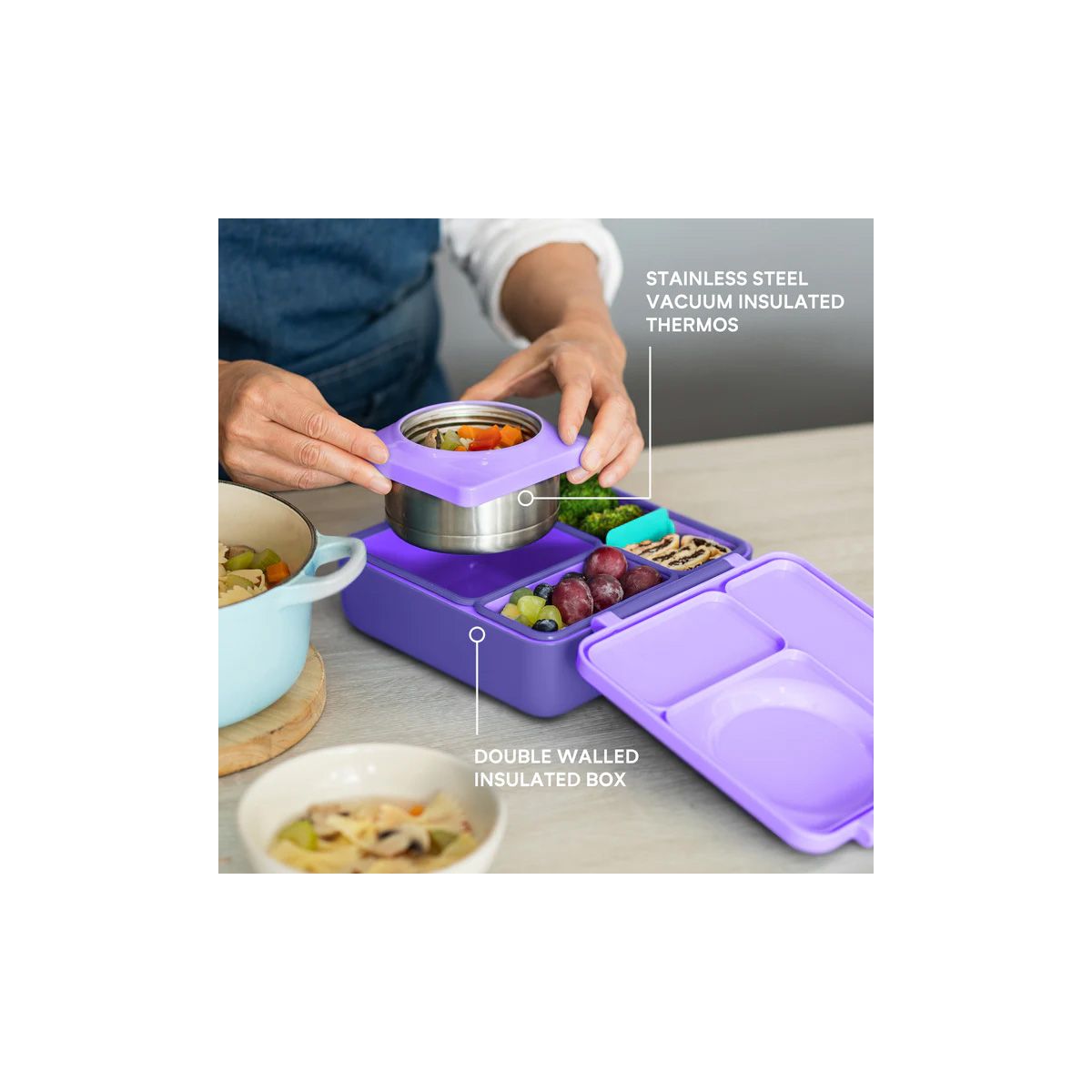 Buy OmieBox Purple Plum