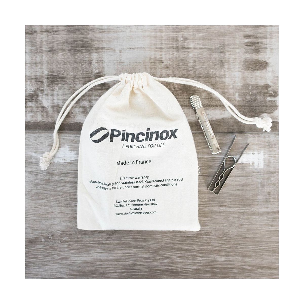 Pincinox Stainless Steel Pegs 20 pack