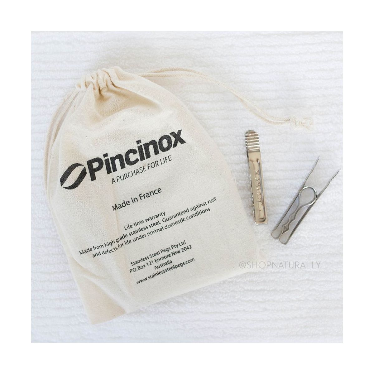 Pincinox Stainless Steel Pegs 50 pack