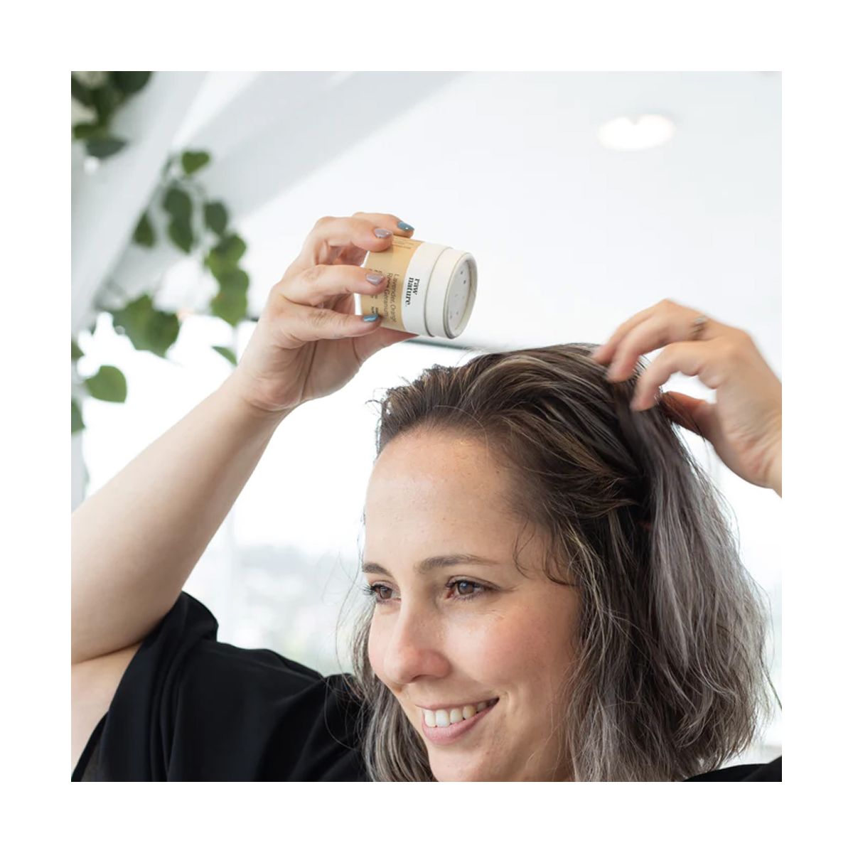 Raw Nature Dry Shampoo for Dark Hair 28g