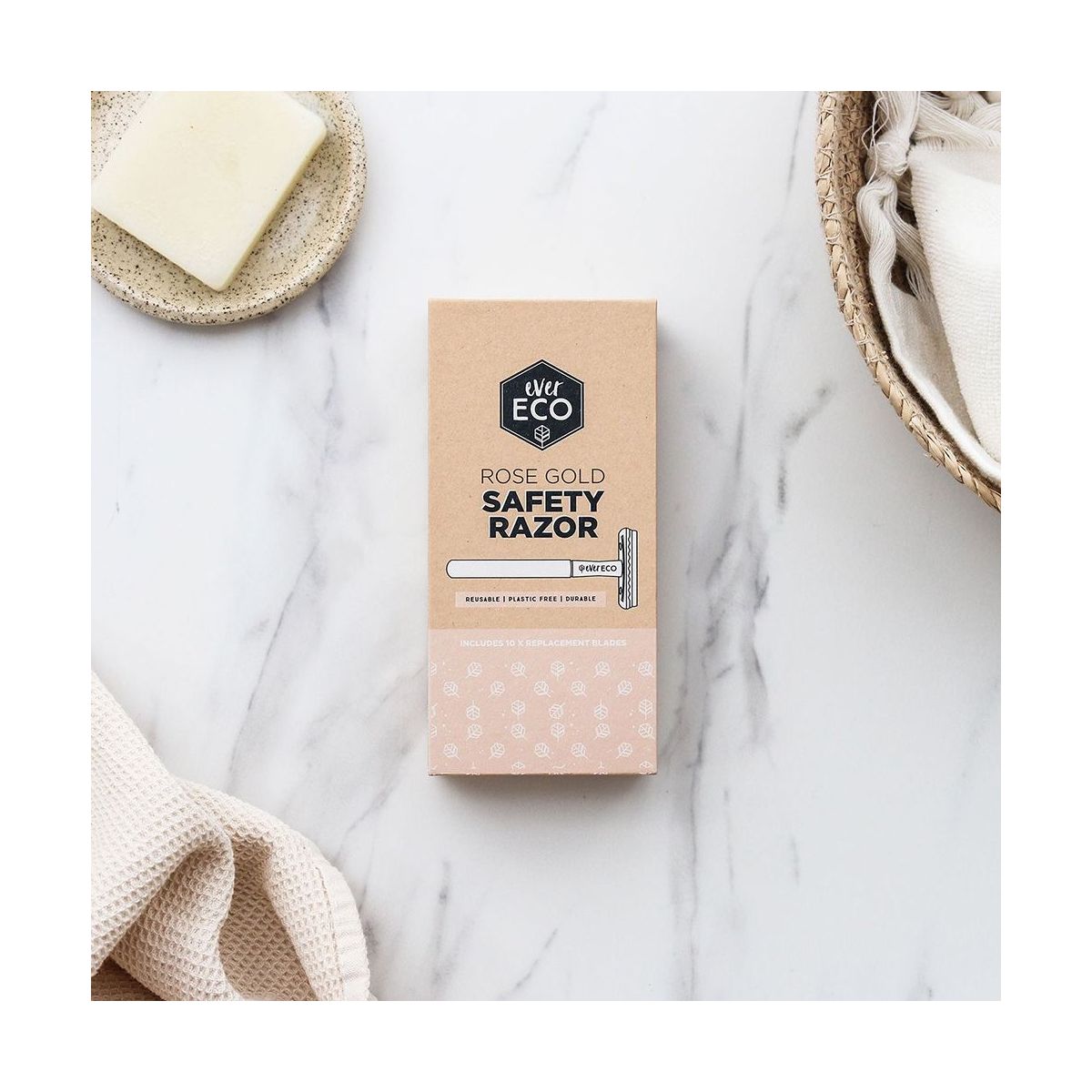 Ever Eco Safety Razor Rose Gold